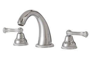 Aquabrass Bathroom Faucets - Classic San Remo 8016 - Widesoread Lavatory Faucet - 2 Finishes - Click Image to Close